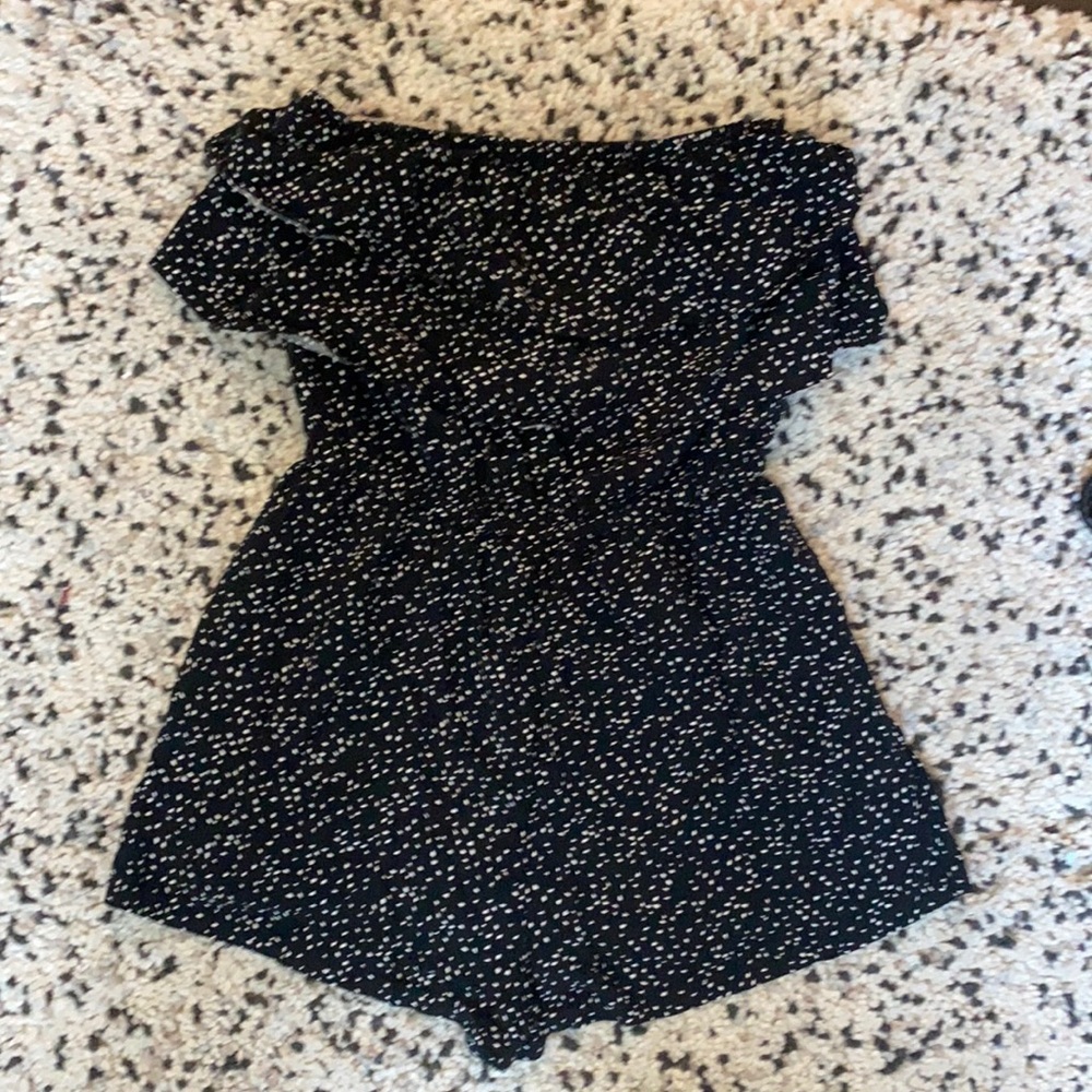 Urban Outfitters Dark Blue pattern Romper